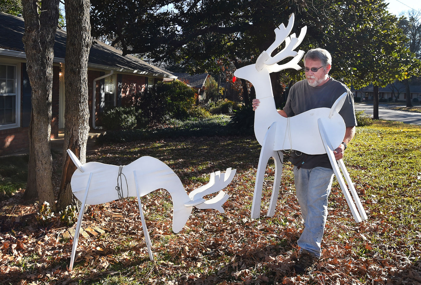 Dashing away the decorations